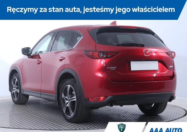 Mazda CX-5 cena 105000 przebieg: 102611, rok produkcji 2017 z Grudziądz małe 232